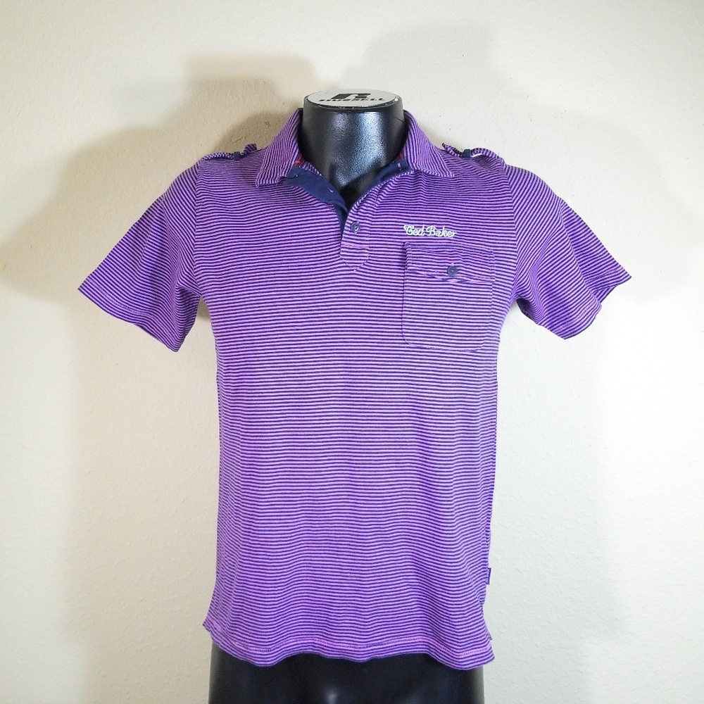 Ted Baker London Short Sleeve Polo T-Shirt Age 16